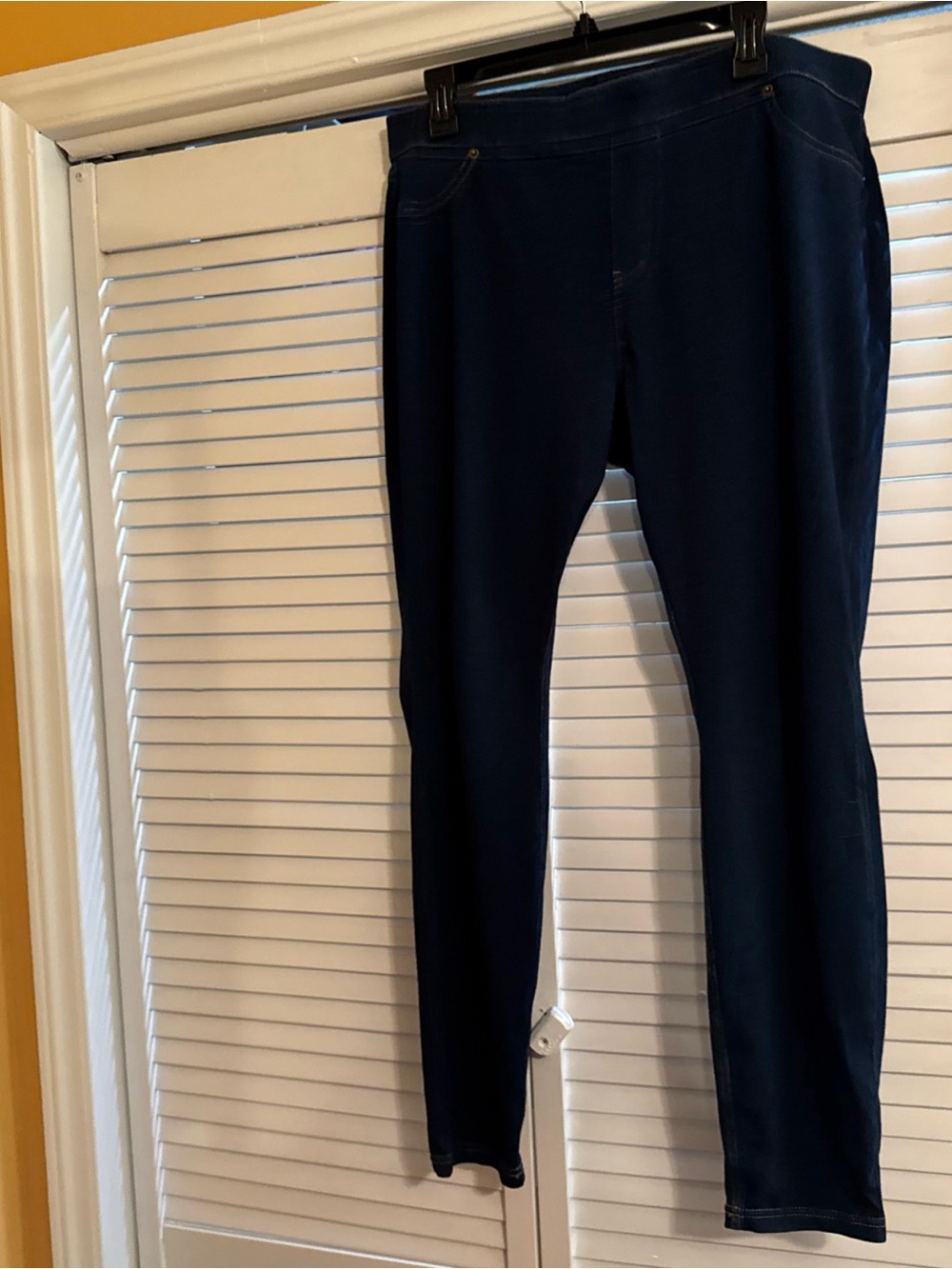 Navy Blue Stretch Jeggings XL